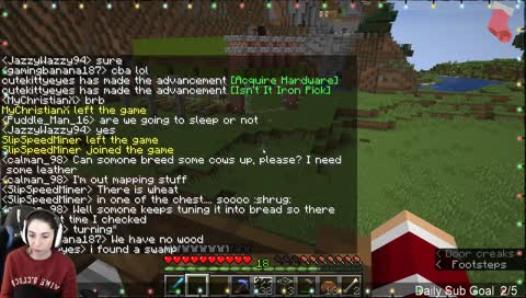 🔴CHRISTMAS TIME IN THE WORLD OF MINECRAFT.  [REALM] NO MODS