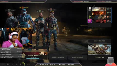 I Guess I like Blackout meow...O.o | Grind To Dark Matter | Monday Night Footbal!!! xD