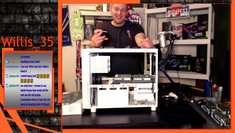 Overkill streaming PC unboxing stream and PC talk! PC building realinator day 2.