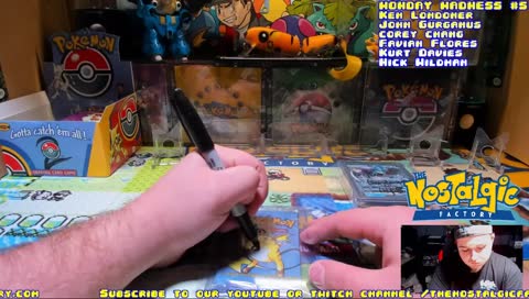MONDAY MADNESS AT THE NOSTALGIC FACTORY - POKEMON BOX BREAKS - nostalgicfactory.com (12/10/18)