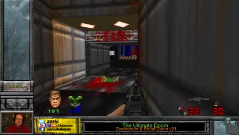 Celebrating Doom's 25th anniversary that people say happened but I don't keep track of game dates, so I'll take their word for it.