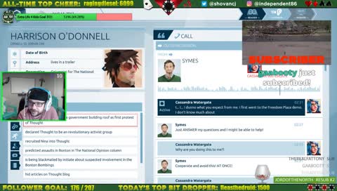 [NerdUs] Orwell, first play through. Holiday Bit Alerts #ExtraLife4Kids