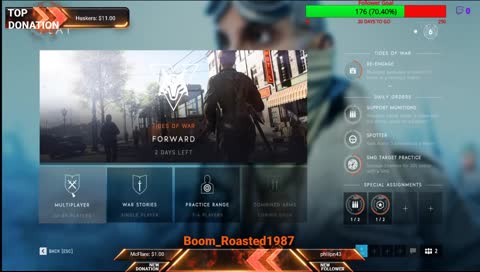 Battlefield V "Back to the Grind! ( Every 100 followers get entered to win a gift card)