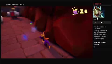 SPYRO REMARSTERED Live PS4 Broadcast 100%