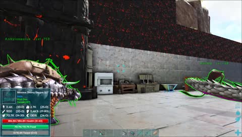 continuing work on the new house, got tames dwelling and resources to collect