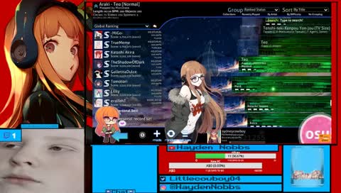 osu gameplay New Mic!!! (500K Rank) l Road to Affiliate