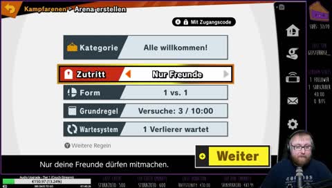 [🇩🇪] Singleplayer, Viewermatches & more ❖ Aktueller Host: Butter ❖ 1080p/60fps ❖ [kw-com.de]