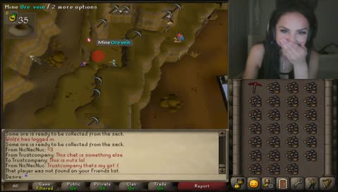 Desire is skilling while doing a Q&A, no question is a dumb question ^~^