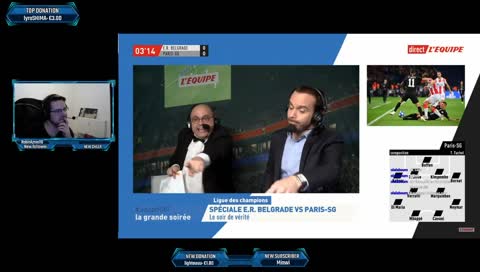 BELGRAD - PSG Envoyez vos pronos !