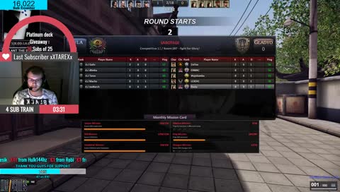 WARMUP BEFORE ZULA PRO LEAGUE MATCH VS X6TENCE