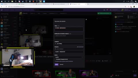 Estudiando en stream papa no me pegues | Twitter : @PablochosFN