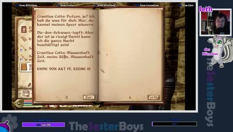 [GER] Die Tore der Deadra öffnen sich erneut! Seth und Fluffy werden sie bezwingen! <3