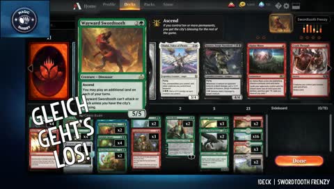 [MtG Arena] Swordtooth Frenzy