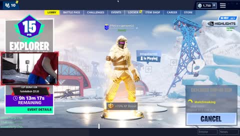 EXPLORER POP-UP CUP SOLO TOURNAMENT!