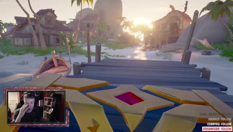 The port lay straight ahead ... - Sea of Thieves