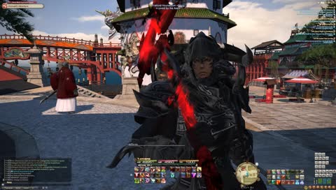 FFXIV / Re-learning the game / Walking my dog Poot, BRB