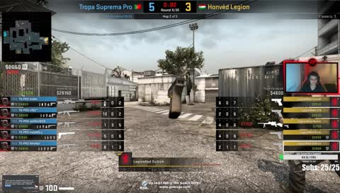 [PT] Tropa Suprema vs Honved Legion Red | ESL Open League Winter | !giveaway !loots !social