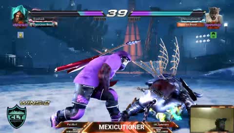 #Tekken AKing scrubbing 