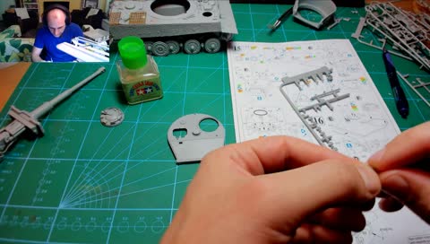 [CZ/ENG]  [CZ/ENG] UHD webcam, 1/35, Tiger I Late,Twitch Scale Model Club