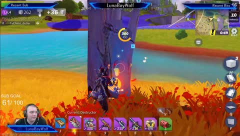 creative destrouction gameplay with chino dieing