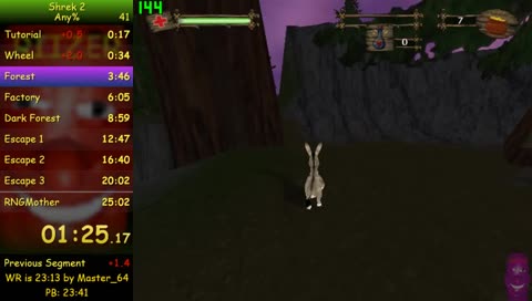 Late night Any% chill runs trying to pb or wr idk (no mic)