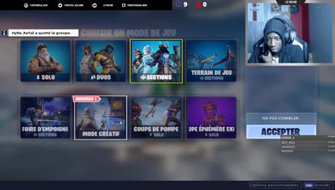 J'APPREND LE CLAVIER SOURIS SUR FORTNITE