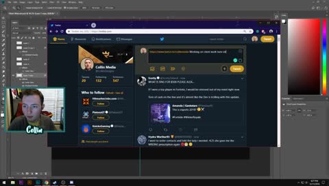 Working on Client work!!! 