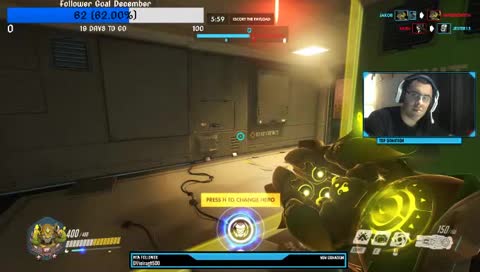 Overwatch with friends!! Winter wonder pain! Follower building!