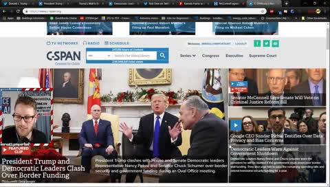 Talking politics on Twitch! Trump meets with Pelosi and Schumer - wow