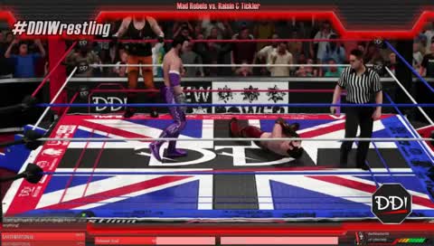 Iron fist to da groin! 