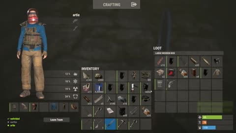 Starting on a late wipe on Rust