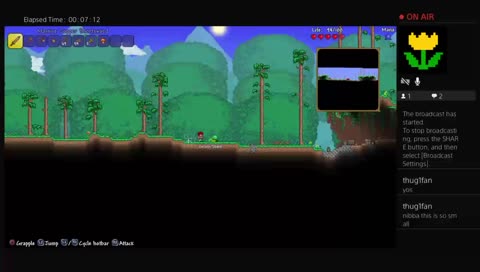 Terraria but it's communist propaganda