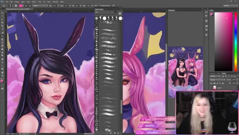 Dreaming of Bunny Girls | Emiru fanart!  (｡♥‿♥｡)