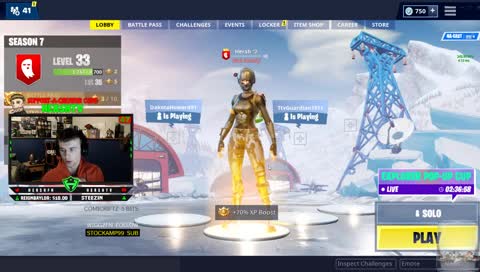 I heard this sword was OP | Creator Code: HershTV | !vbucks | !socials | !giveaway | 47/50 SUB GOAL!