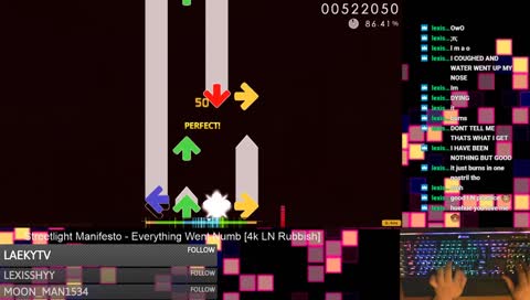 Mania days of choking (REQUEST ME SONGS!)