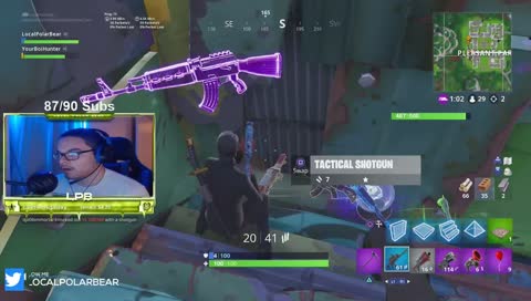 FORTNITE AFTERDARK #Parallel Day 21 / 1500+Wins / 6.0KD | LOCALPOLARBEAR