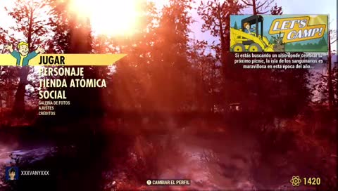 Fallout 76 explorando
