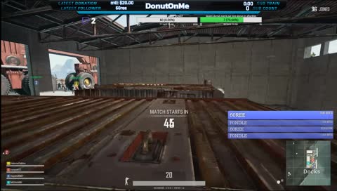 66/100 followers DONUT event 3 more sub PUBG pew pew 