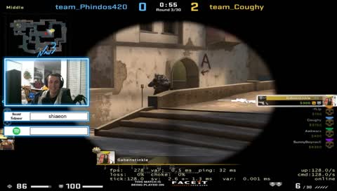 Ultra Virgin plays CSGO