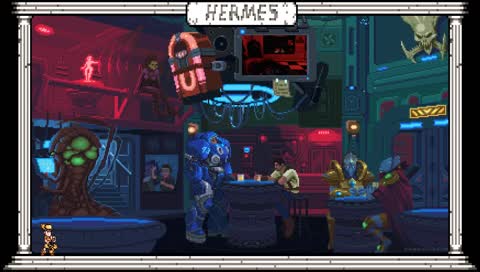 Herms goin all Han Solo on us