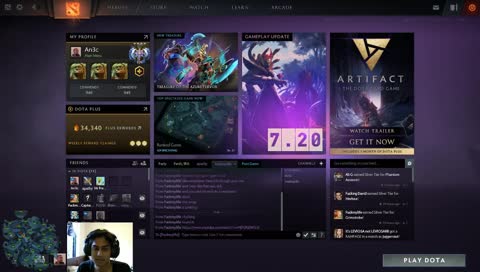 Intermediate dota 2 games.