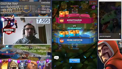 [🔴DIRECTO]💥TORNEOS DE CLASH ROYAL Y ESPECIAL TEAMPECRO. PARTICIPA