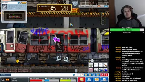 [OSM] The little Cleric that could, healing you to death - https://play.oldschoolmaple.com/?referral=1293