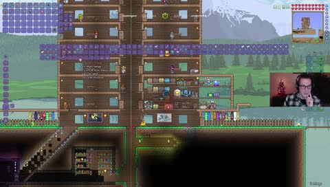 Hardmode Expert Mediumcore... this is difficult.  -  Chill Stream  |  [Terraria]  @ReshkiTV