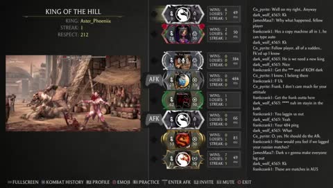 Crazy KOH! 🎮 #MK11Chat!