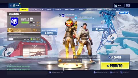 FORTNITE Season 7 con i Follower