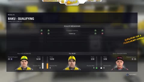 S1 Race 4, Welcome to Baku, let's keep away from those nasty walls