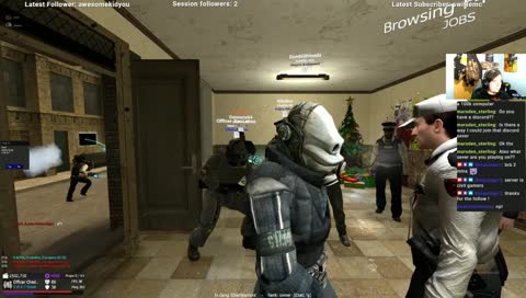 Garrys Mod! Inteactive Streamer - Giveaway at 125 follows