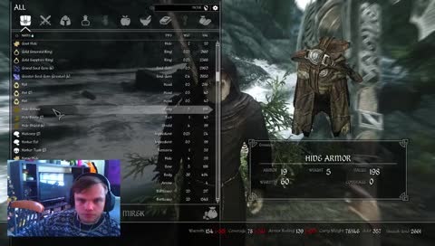 Cutest Streamer plays Professionally Modded Skyrim (94 Mods)