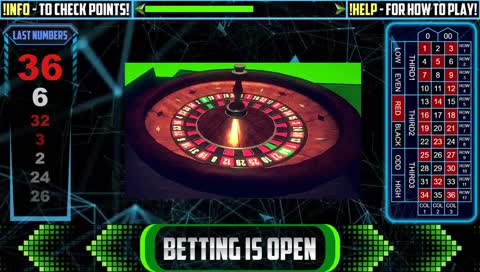 Twitch Plays Roulette! Place your bets!